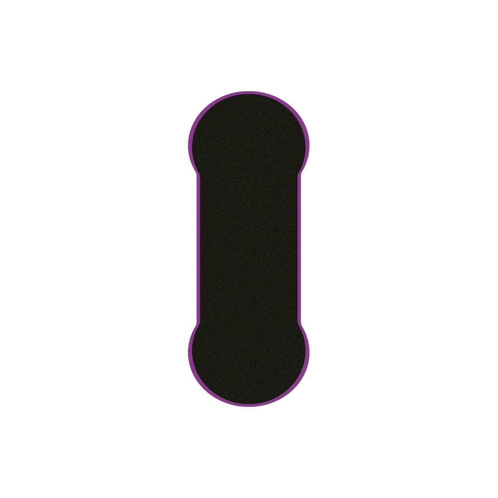 Straight EVA Foot File