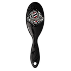 Men Line Skull Oval Hair Brush - Assorted Colors
