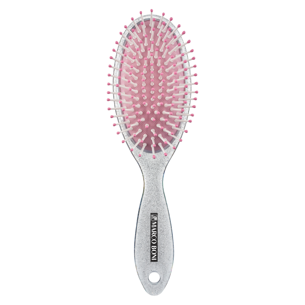 Medium Oval Hair Brush - Diamond Glitter