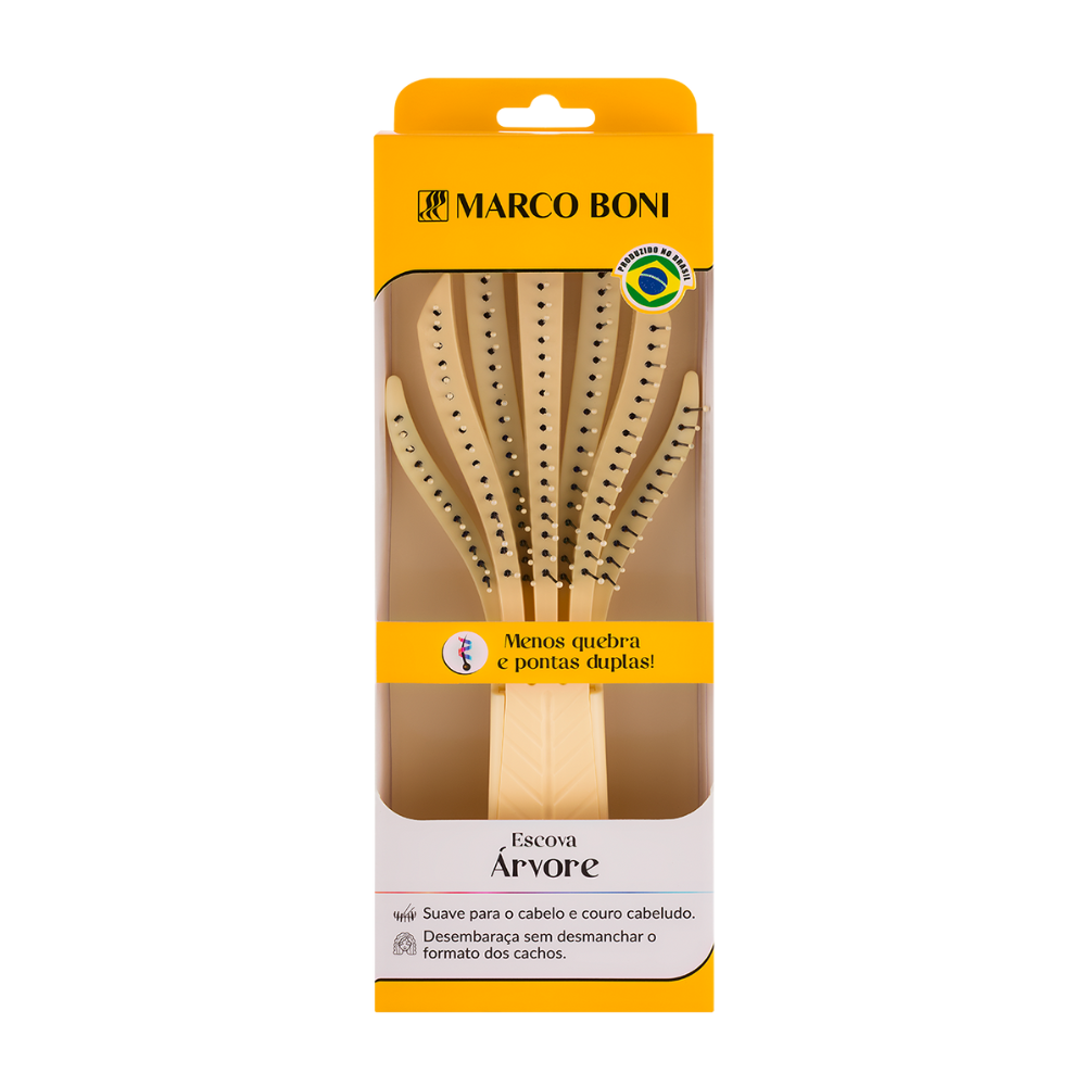 Tree Detangling Hair Brush - Assorted Colors