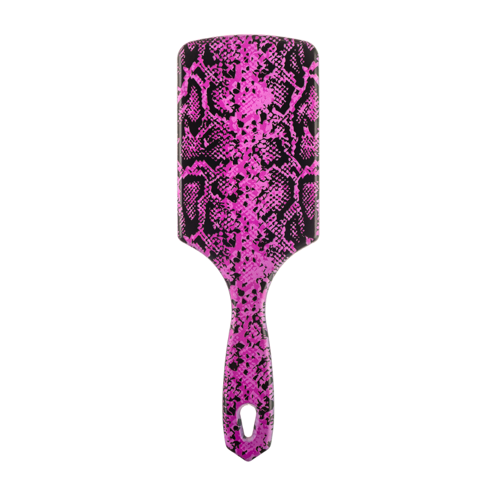 Snake Cushioned Paddle Hair Brush