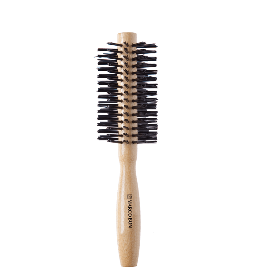 Wooden Hair Brush with Nylon Bristles
