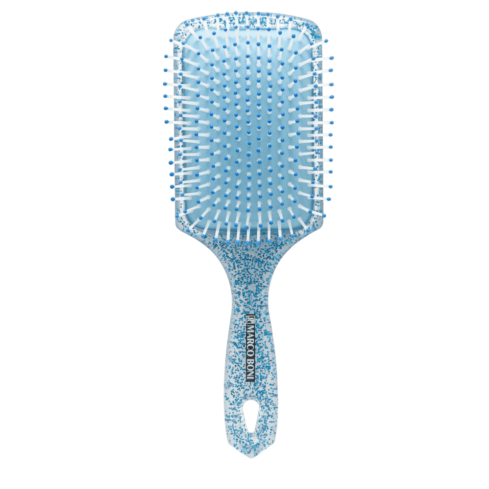 Glitter Nylon Pin Paddle Hair Brush