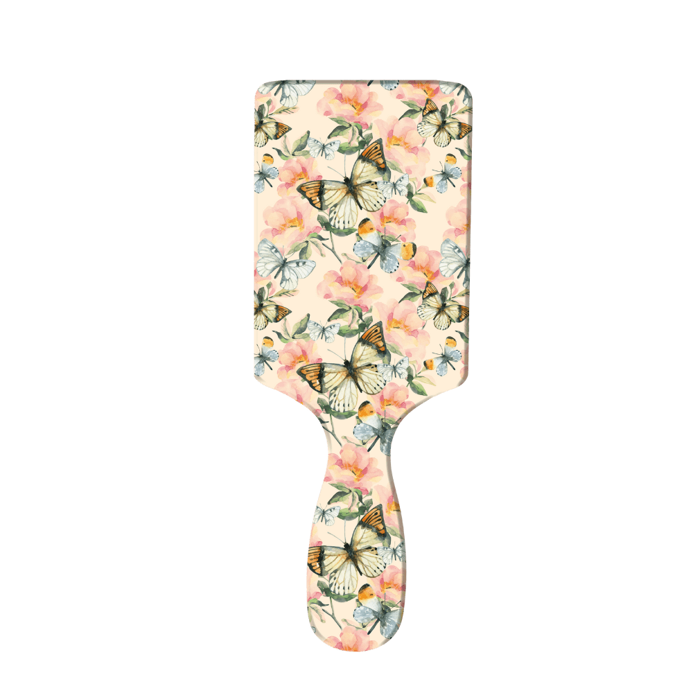 Mini Paddle Hair Brush for Handbag