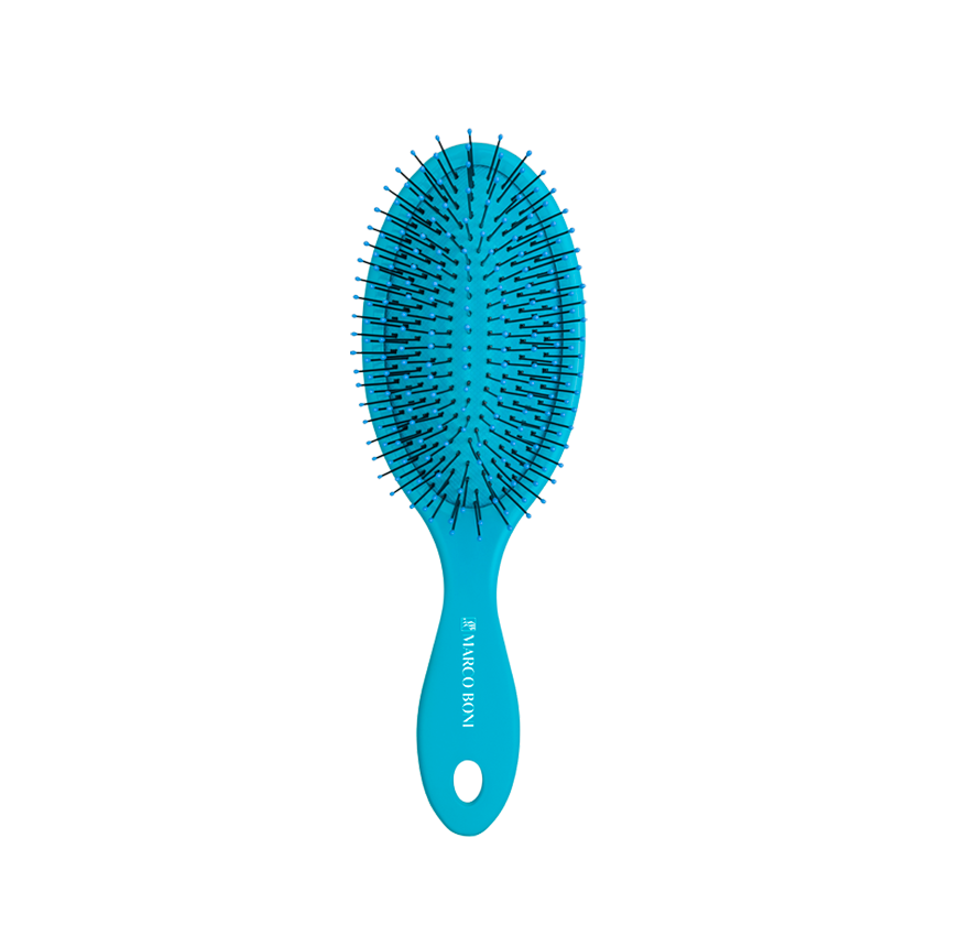 Oval Detangling Hair Brush with Flexible Bristles