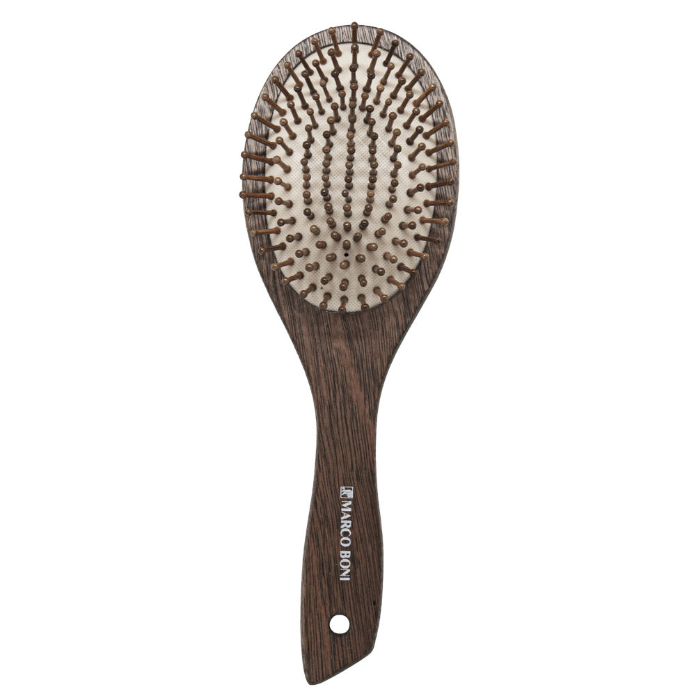 WLINE Wooden Oval Hair Brush