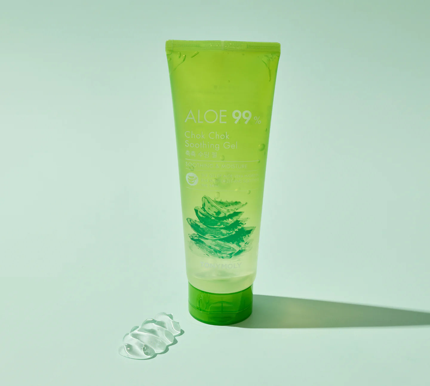 TONYMOLY Aloe Vera 99% Chok Chok Soothing Gel – xhel qetësues dhe freskues me aloe vera nga Bassko.