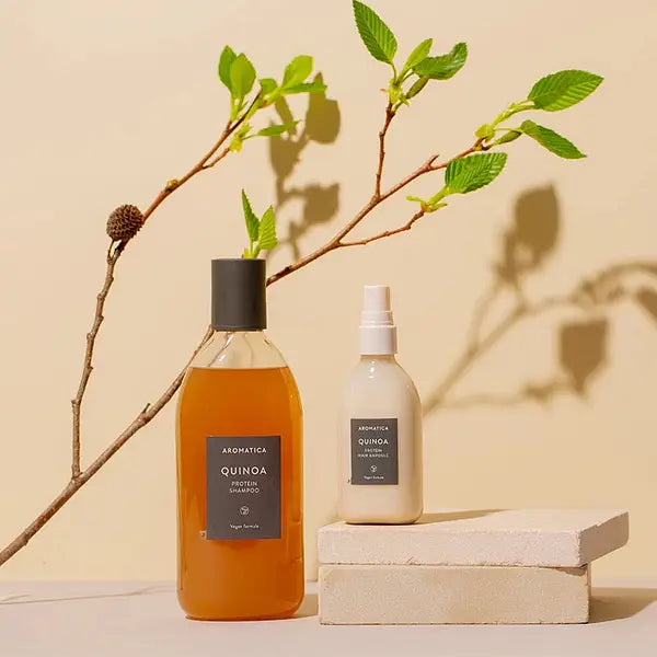 Ampulë flokësh Aromatica Quinoa Protein nga BASSKO – rigjeneron, forcon dhe ushqen thellë flokët e dëmtuar.