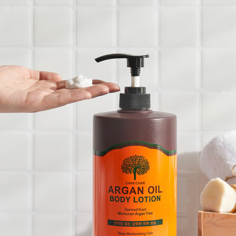 Locion Trupi me Vaj Argan për Hidratuese & Butësi Afatgjatë (1500 ml)