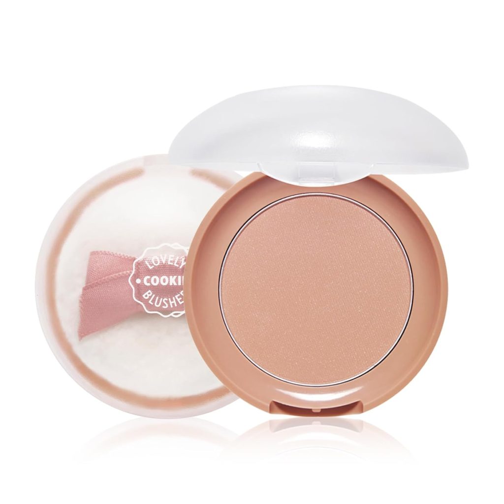 Etude Lovely Cookie Blusher BE101 Ginger Honey nga BASSKO për faqe me ngjyrë të ngrohtë dhe natyrale