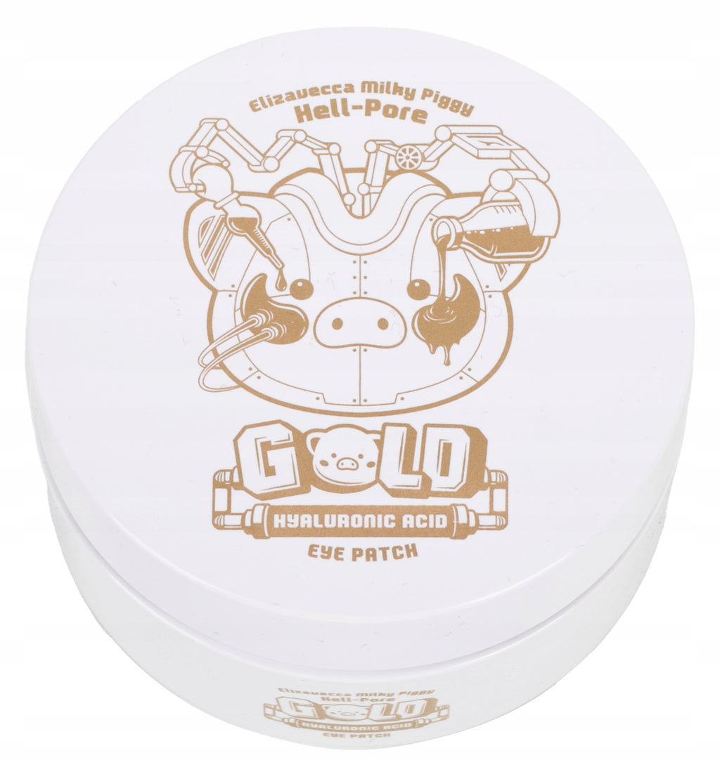 Elizavecca Milky Piggy Hell-pore Gold Hyaluronic acid Eye Patch 60ea