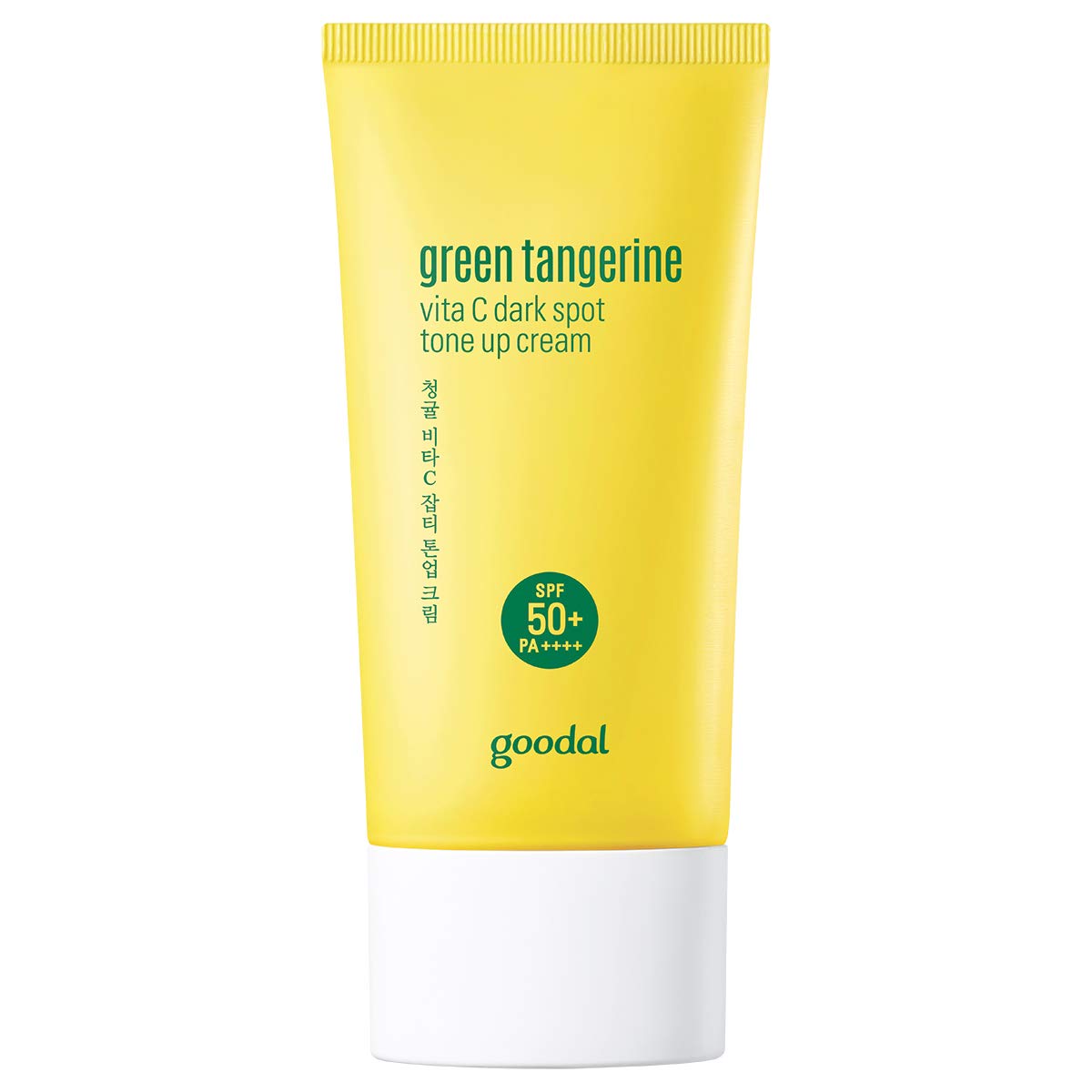 Goodal Green Tangerine Vita C Dark Spot Tone Up Cream SPF50+ nga BASSKO për ndriçim, mbulim dhe mbrojtje nga dielli