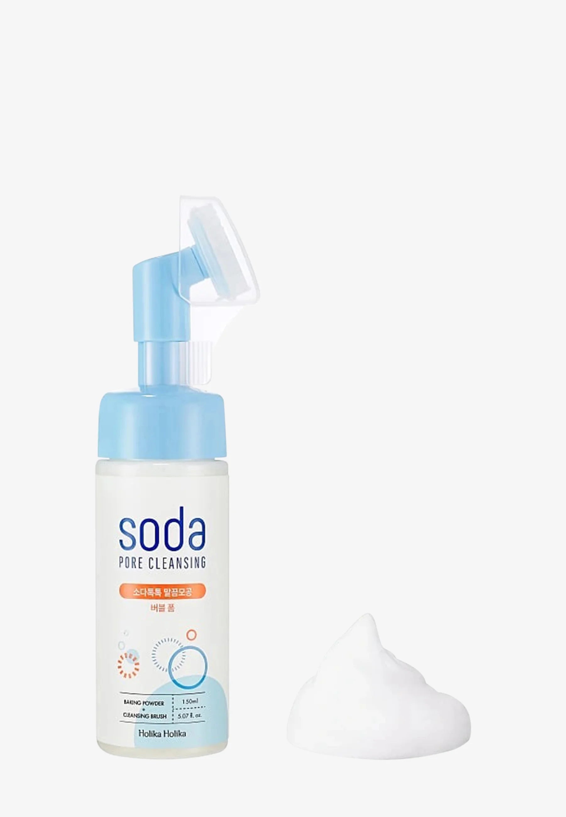 Holika Holika Soda Tok Tok Clean Pore Bubble Foam nga BASSKO për pastrim të thellë dhe freskim të lëkurës