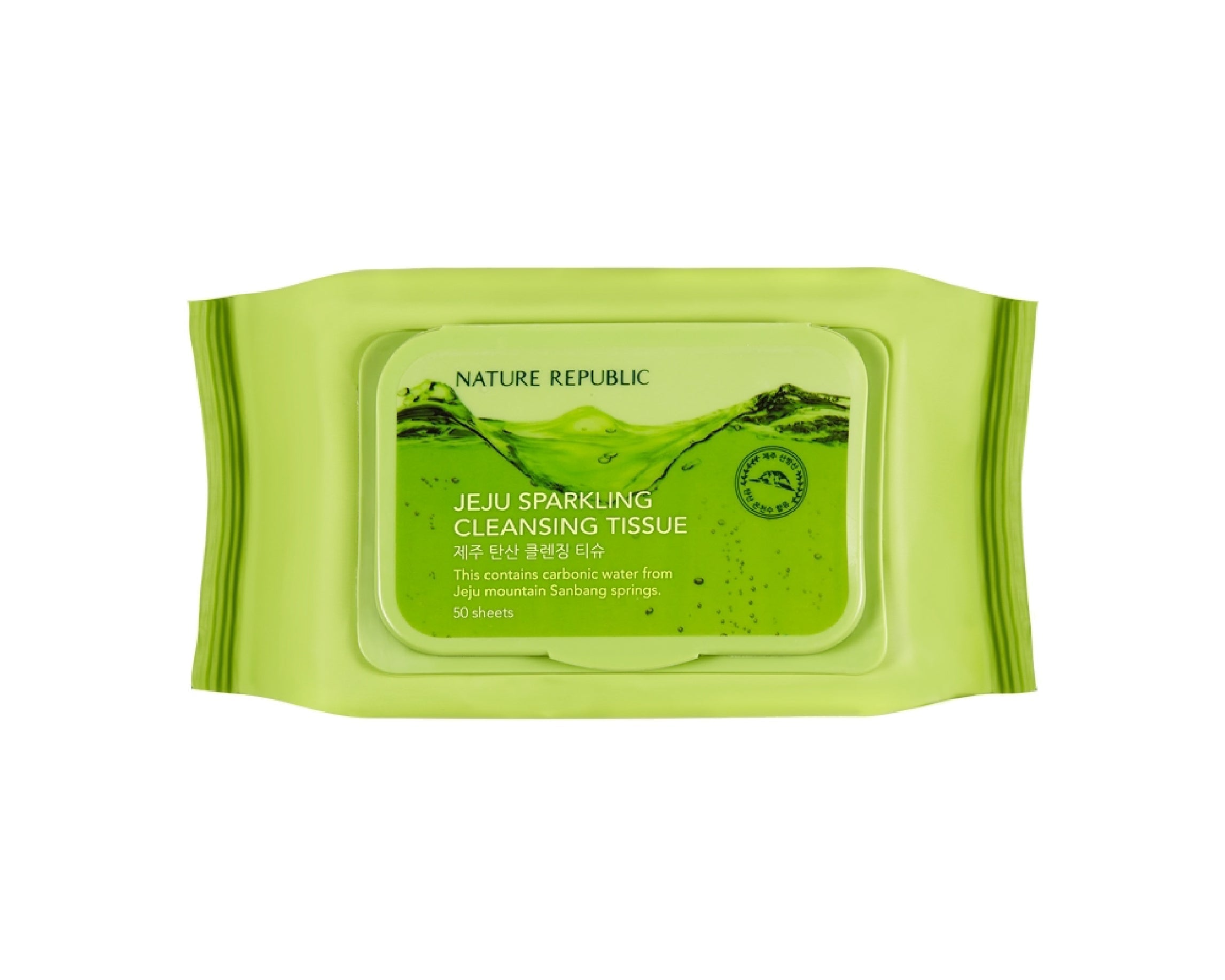 Nature Republic Jeju Sparkling Cleansing Tissue – faculeta pastruese freskuese dhe praktike nga Bassko.