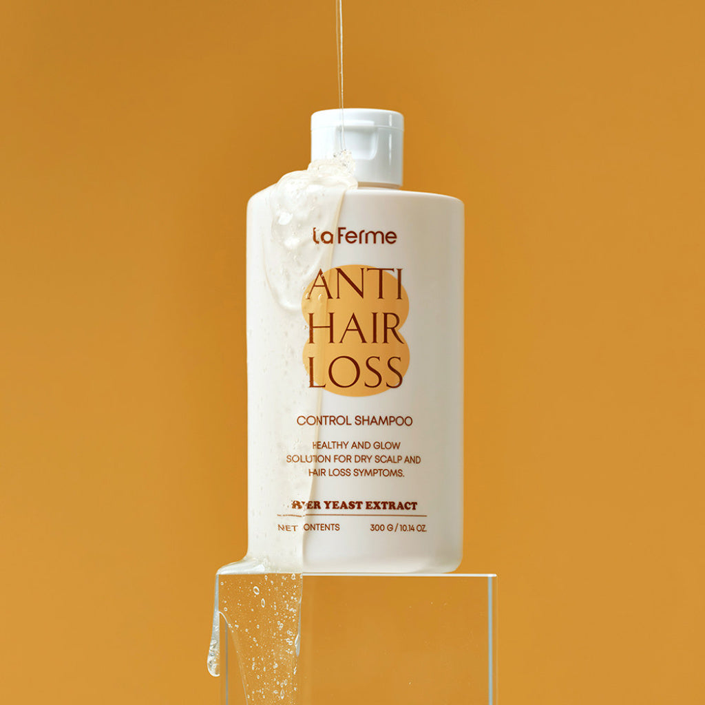 LaFerme Anti Hair Loss Control Shampoo 300ml – shampo kundër rënies së flokëve për forcim dhe kujdes të përditshëm nga Bassko.