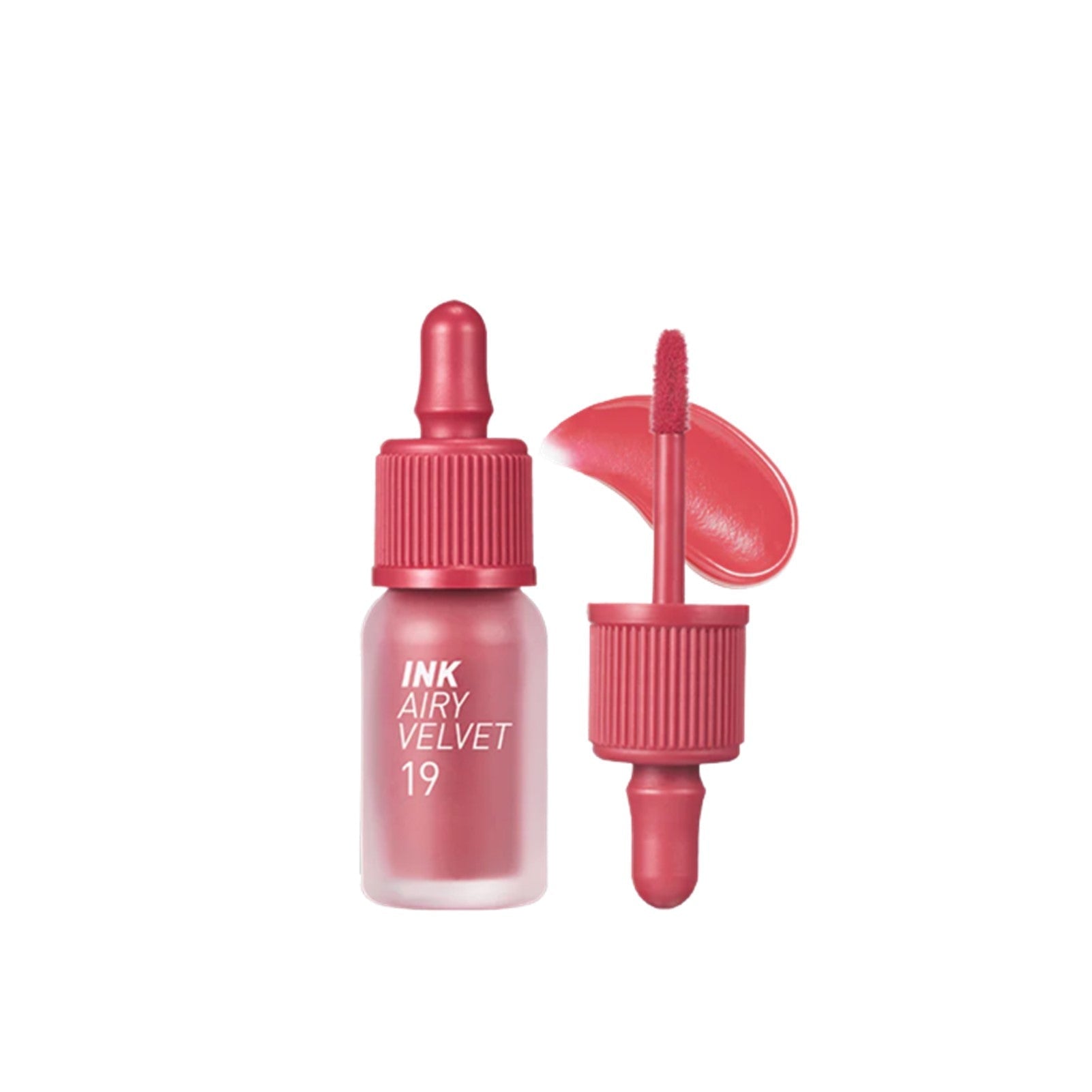 PERIPERA Ink Airy Velvet 019 ELF Light Rose – lip tint me nuancë rozë të lehtë dhe teksturë të butë nga Bassko.