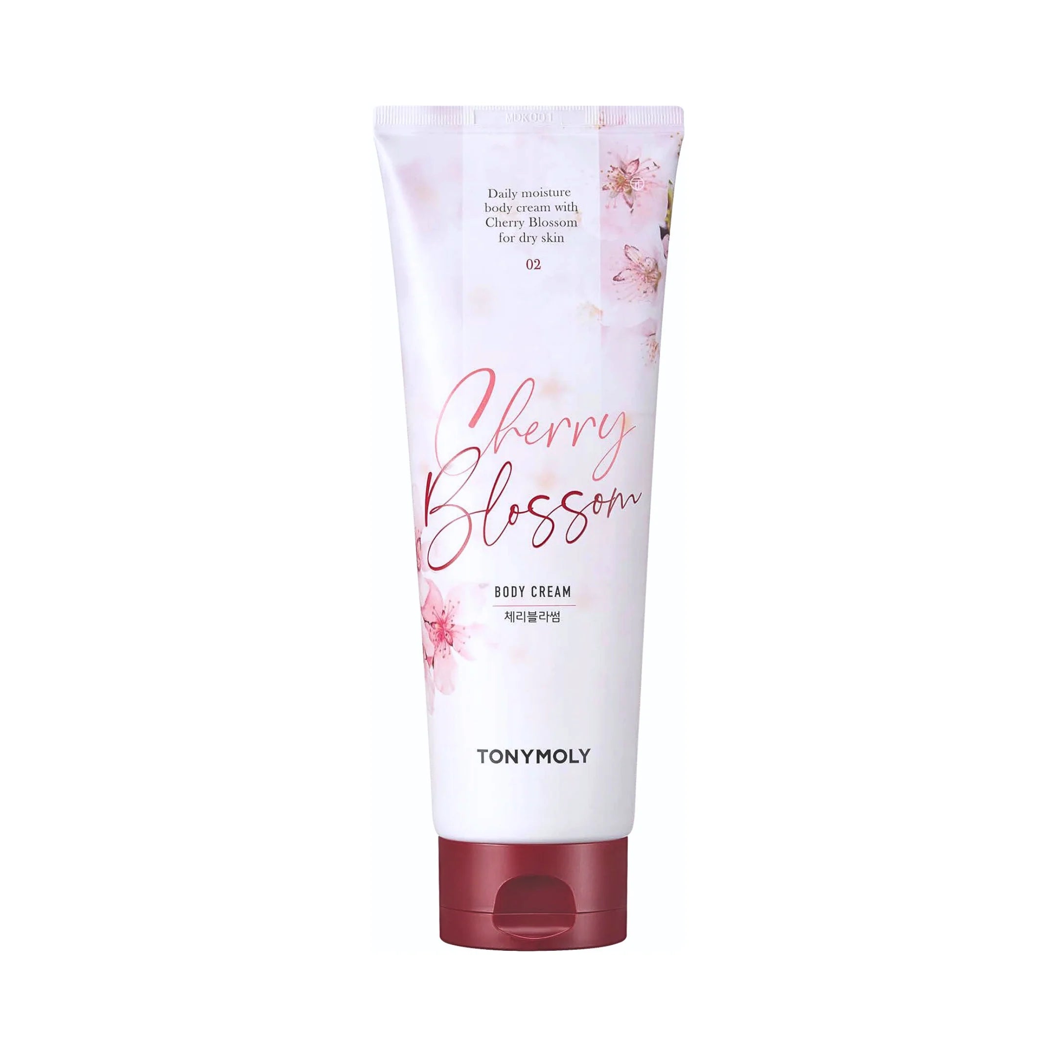 TONYMOLY Cherry Blossom Chok Chok Body Cream – krem trupi aromatik dhe hidratues me lule qershie nga Bassko.
