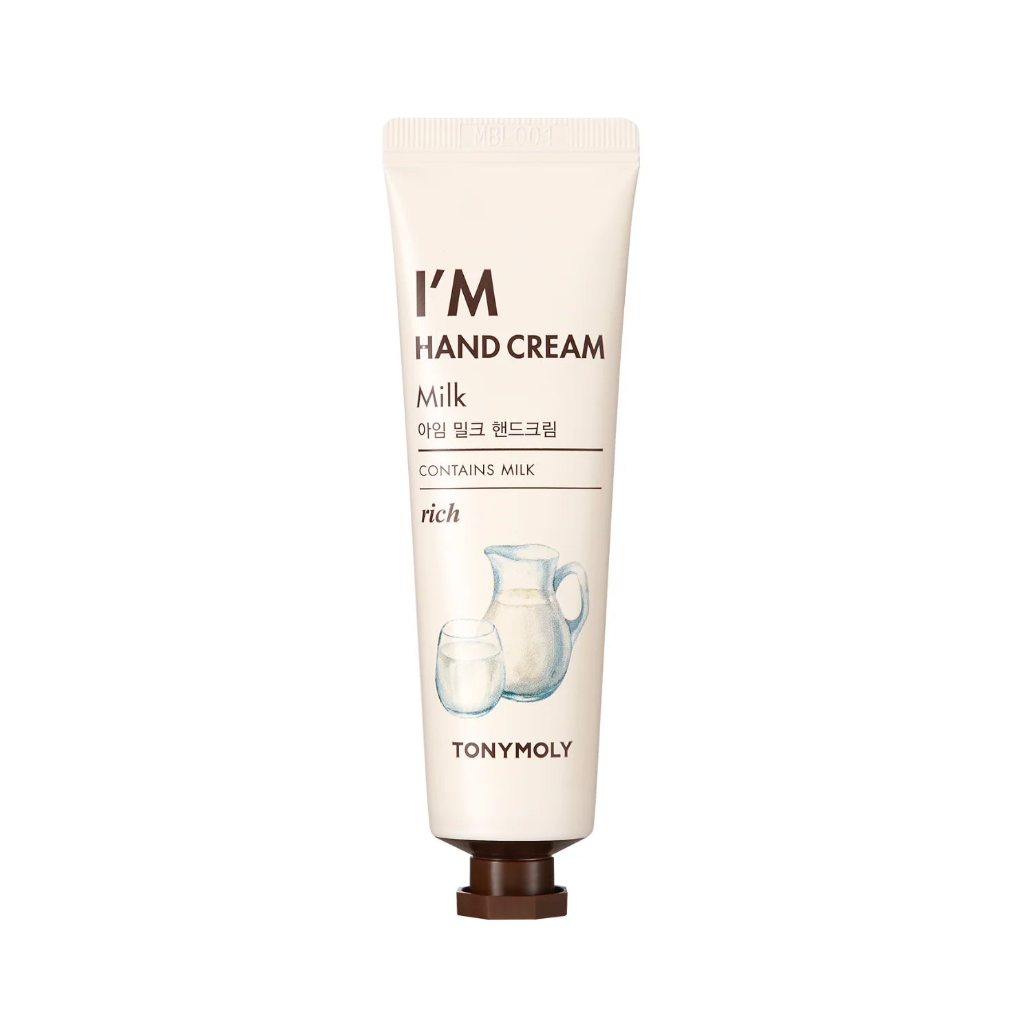 TONYMOLY I’m Hand Cream Milk – krem duarsh ushqyes me aromë qumështi për hidratim të butë nga Bassko.