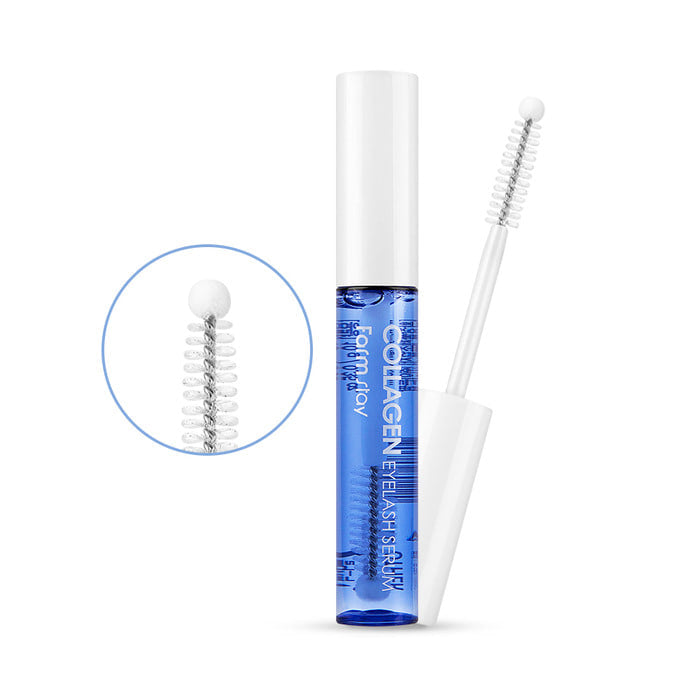 Farmstay Collagen Eyelash Serum – serum ushqyes me kolagjen për qerpikë më të fortë dhe të dendur nga Bassko.