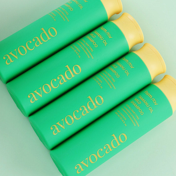 Farmstay Tamanu Oil Mild Shampoo Avocado & Hibiscus – shampo e butë ushqyese me vaj tamanu, avokado dhe hibiskus për flokë të shëndetshëm nga Bassko.