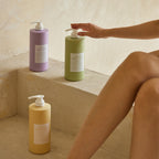 LaFerme Low pH Body Wash 1000ml (Lavender Musk, Pear & Freesia, Apple Mint) – xhel trupi me pH të ulët për pastrim të butë dhe aroma freskuese nga Bassko.