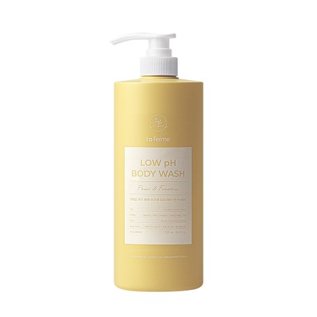 LaFerme Low pH Body Wash 1000ml (Lavender Musk, Pear & Freesia, Apple Mint) – xhel trupi me pH të ulët për pastrim të butë dhe aroma freskuese nga Bassko.