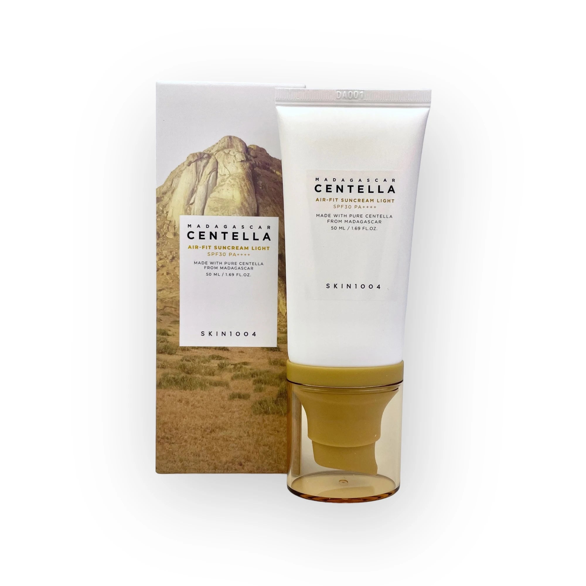 Skin1004 Madagascar Centella Air-Fit Suncream Light SPF 30 PA++++ – krem dielli i lehtë dhe mbrojtës për lëkurë të ndjeshme nga Bassko.